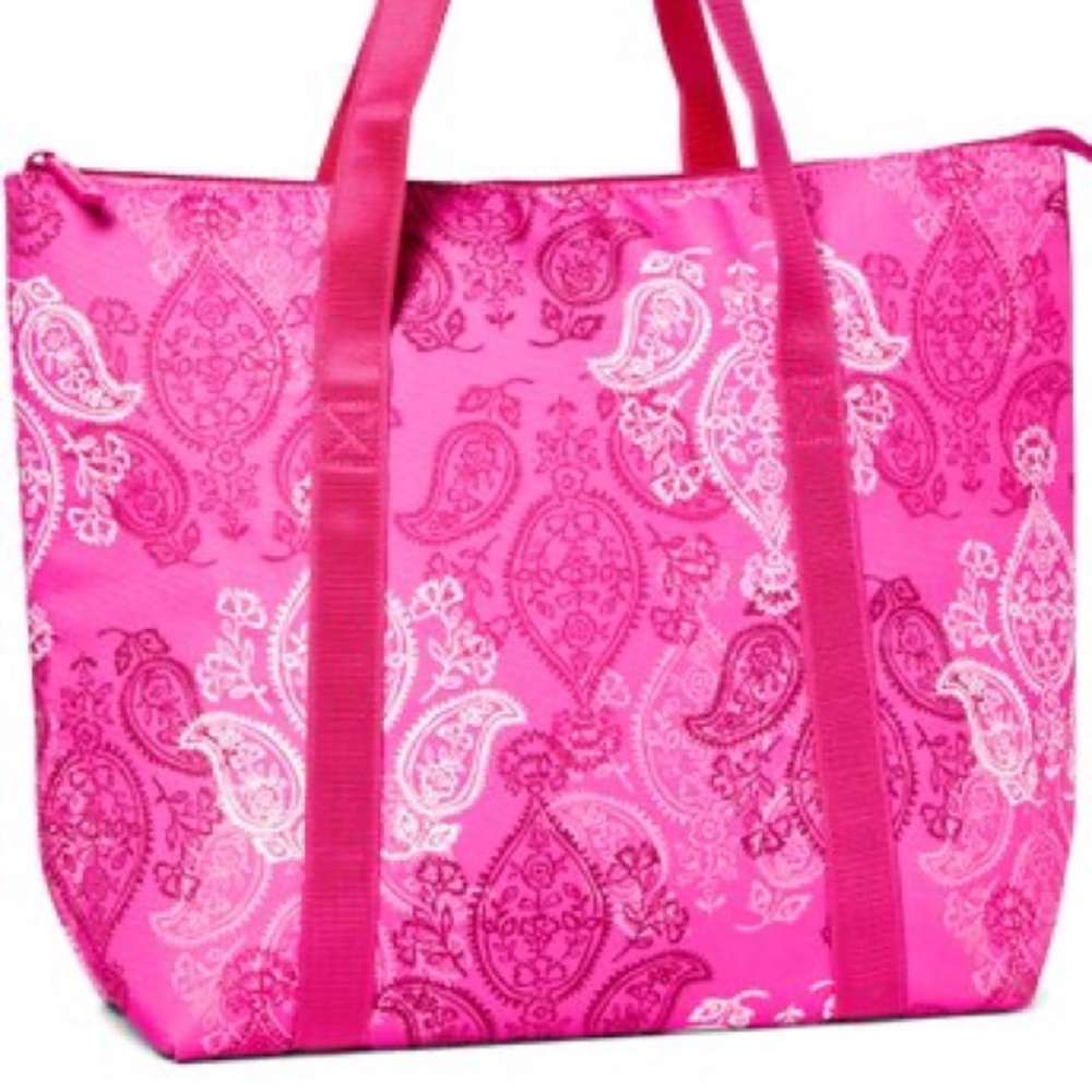 Vera Bradley Stamped Paisley Cooler Tote 👜 Bag - Picture 12 of 13